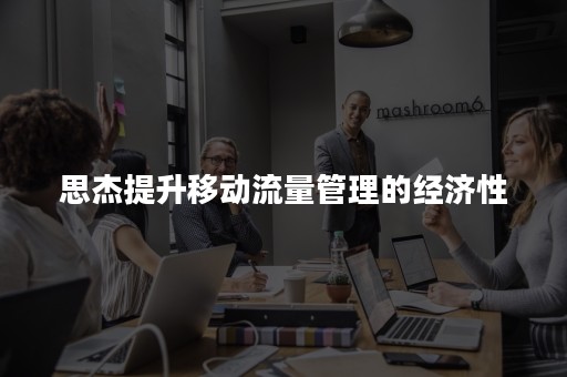 思杰提升移动流量管理的经济性
