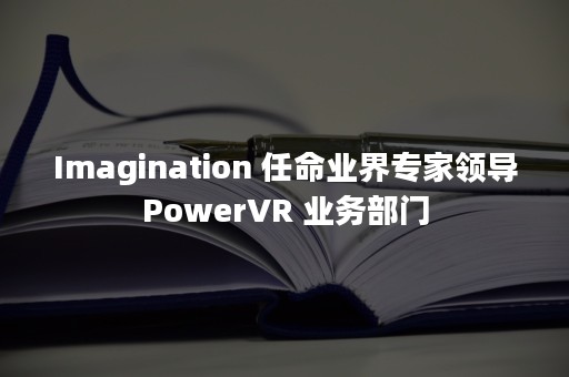 Imagination 任命业界专家领导PowerVR 业务部门