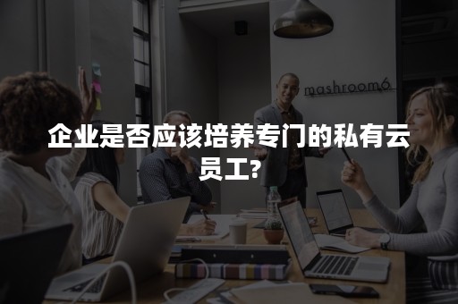 企业是否应该培养专门的私有云员工?