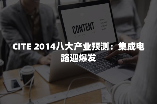 CITE 2014八大产业预测：集成电路迎爆发