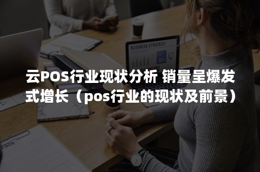 云POS行业现状分析 销量呈爆发式增长（pos行业的现状及前景）