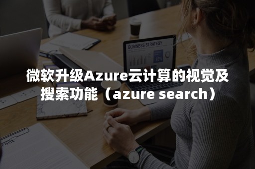 微软升级Azure云计算的视觉及搜索功能（azure search）