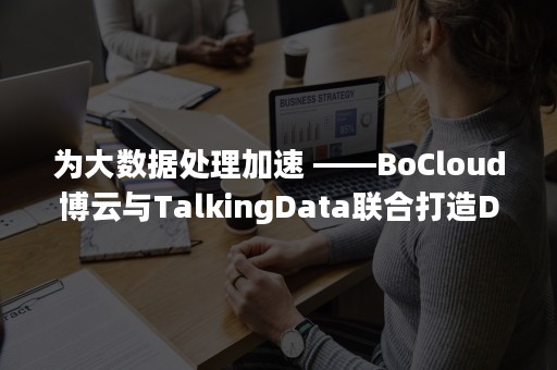 为大数据处理加速 ——BoCloud博云与TalkingData联合打造DataCruiser高弹性大数据云平台