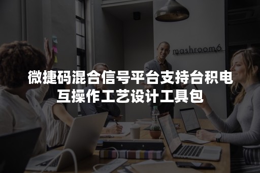 微捷码混合信号平台支持台积电互操作工艺设计工具包