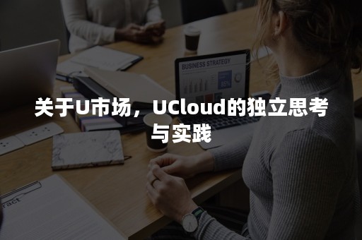 关于U市场，UCloud的独立思考与实践