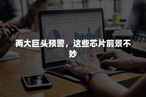 两大巨头预警，这些芯片前景不妙