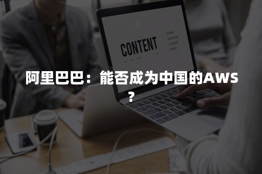 阿里巴巴：能否成为中国的AWS?