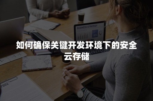 如何确保关键开发环境下的安全云存储