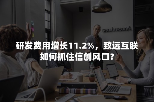 研发费用增长11.2%，致远互联如何抓住信创风口？