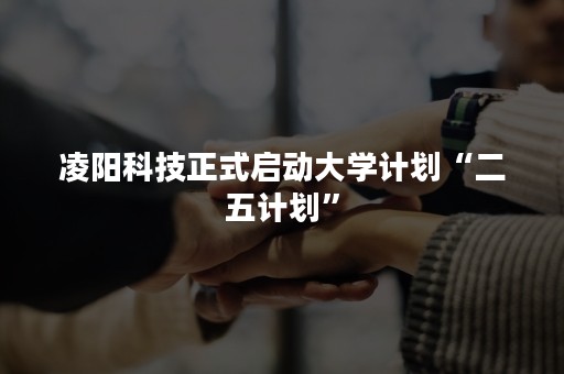 凌阳科技正式启动大学计划“二五计划”