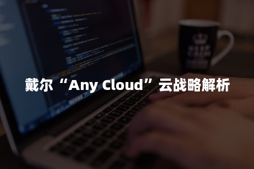 戴尔“Any Cloud”云战略解析