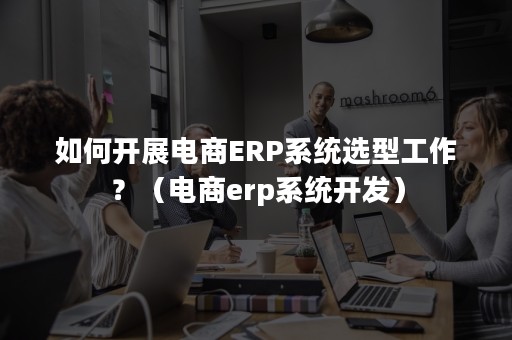 如何开展电商ERP系统选型工作？（电商erp系统开发）