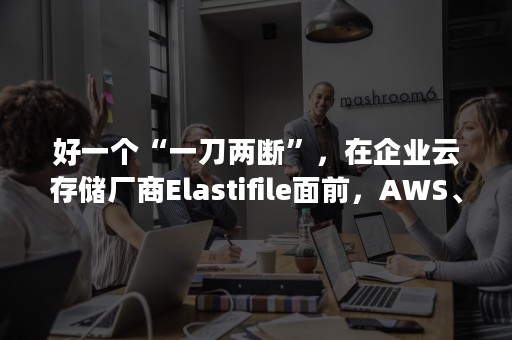 好一个“一刀两断”，在企业云存储厂商Elastifile面前，AWS、Azure一脸懵比（云计算产品AWS）