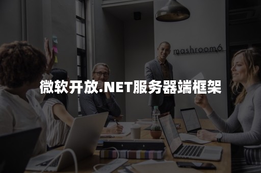 微软开放.NET服务器端框架