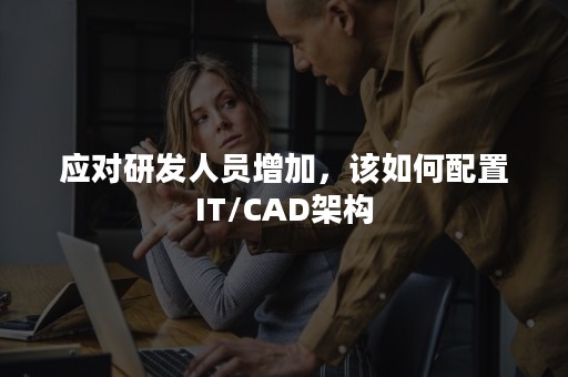 应对研发人员增加，该如何配置IT/CAD架构