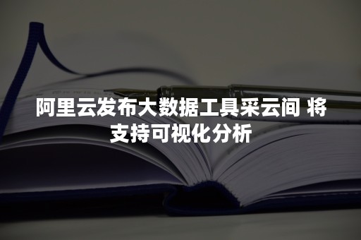 阿里云发布大数据工具采云间 将支持可视化分析