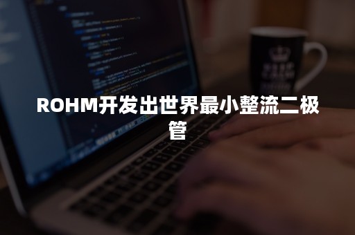 ROHM开发出世界最小整流二极管