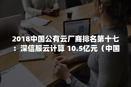 2018中国公有云厂商排名第十七：深信服云计算 10.5亿元（中国云存储公司排名）