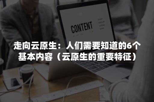 走向云原生：人们需要知道的6个基本内容（云原生的重要特征）