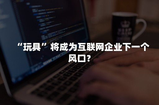 “玩具”将成为互联网企业下一个风口？