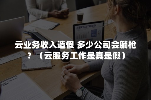 云业务收入造假 多少公司会躺枪？（云服务工作是真是假）