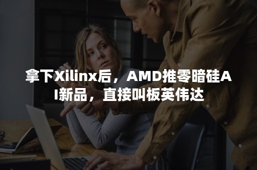 拿下Xilinx后，AMD推零暗硅AI新品，直接叫板英伟达