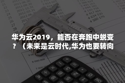 华为云2019，能否在奔跑中蜕变？（未来是云时代,华为也要转向云战略）