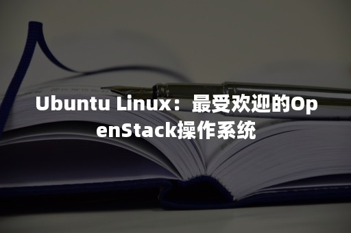 Ubuntu Linux：最受欢迎的OpenStack操作系统