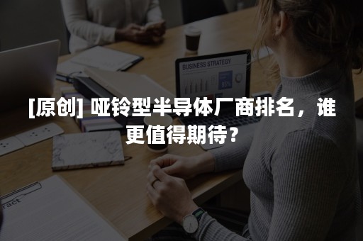 [原创] 哑铃型半导体厂商排名，谁更值得期待？