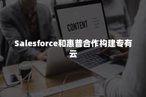 Salesforce和惠普合作构建专有云