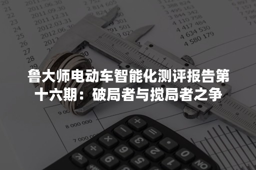 鲁大师电动车智能化测评报告第十六期：破局者与搅局者之争