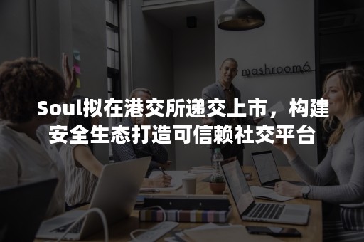 Soul拟在港交所递交上市，构建安全生态打造可信赖社交平台