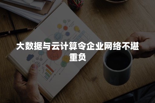 大数据与云计算令企业网络不堪重负