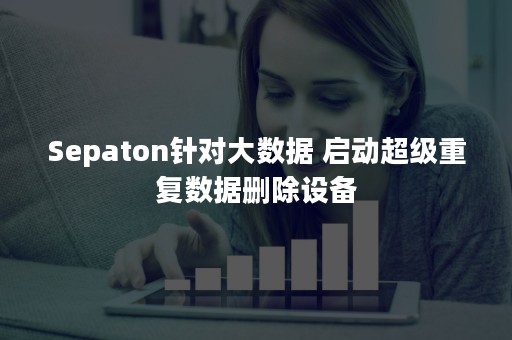 Sepaton针对大数据 启动超级重复数据删除设备