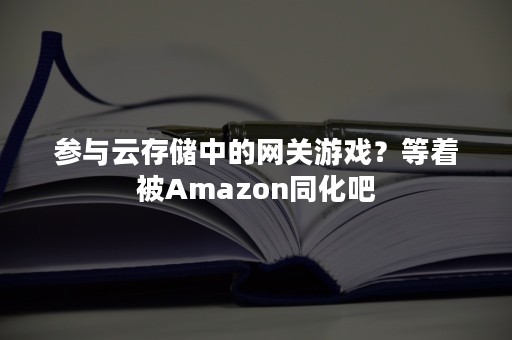 参与云存储中的网关游戏？等着被Amazon同化吧