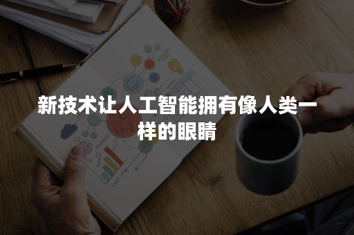 新技术让人工智能拥有像人类一样的眼睛