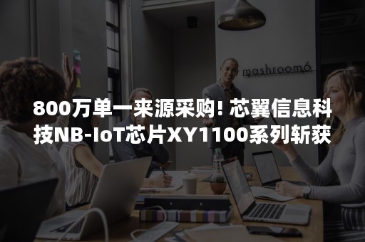 800万单一来源采购! 芯翼信息科技NB-IoT芯片XY1100系列斩获中国移动大单