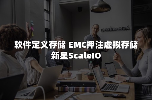 软件定义存储 EMC押注虚拟存储新星ScaleIO