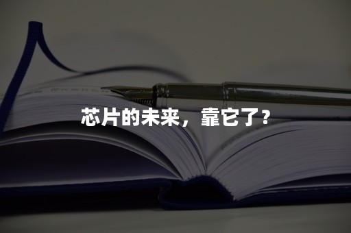 芯片的未来，靠它了？