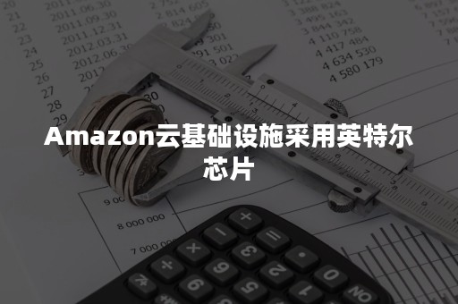 Amazon云基础设施采用英特尔芯片