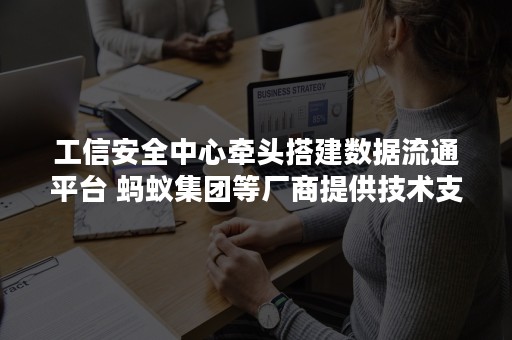 工信安全中心牵头搭建数据流通平台 蚂蚁集团等厂商提供技术支持