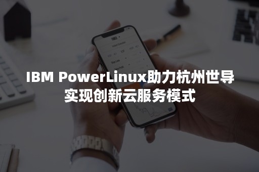 IBM PowerLinux助力杭州世导实现创新云服务模式