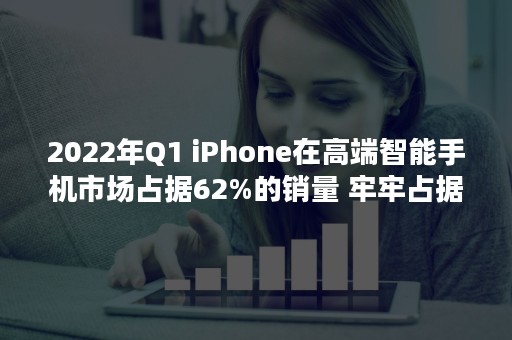 2022年Q1 iPhone在高端智能手机市场占据62%的销量 牢牢占据主导地位