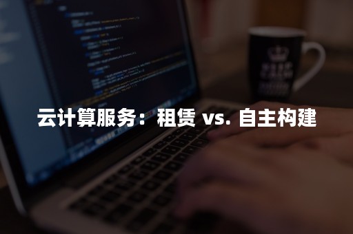 云计算服务：租赁 vs. 自主构建