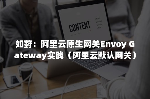 如葑：阿里云原生网关Envoy Gateway实践（阿里云默认网关）