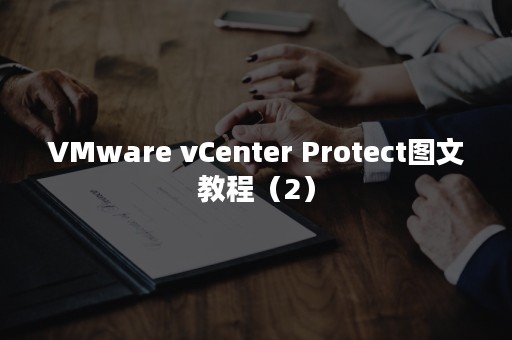 VMware vCenter Protect图文教程（2）