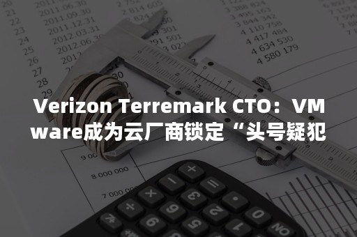 Verizon Terremark CTO：VMware成为云厂商锁定“头号疑犯”