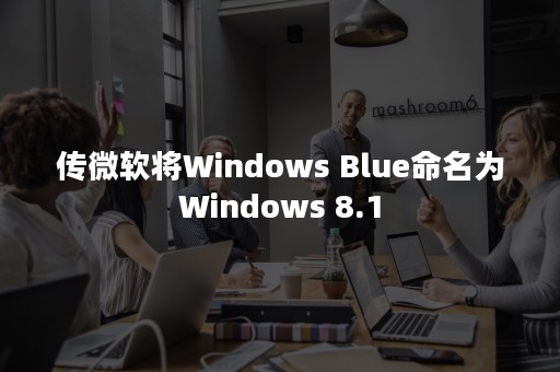 传微软将Windows Blue命名为Windows 8.1