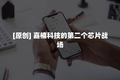 [原创] 嘉楠科技的第二个芯片战场