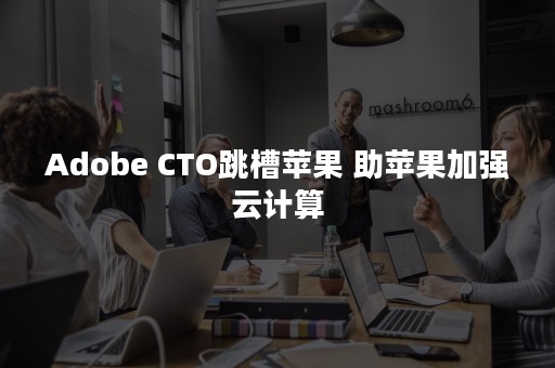 Adobe CTO跳槽苹果 助苹果加强云计算